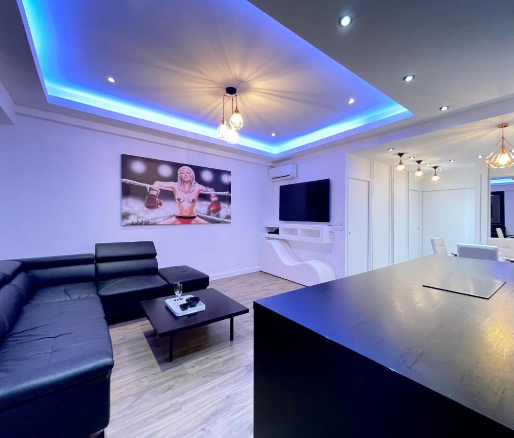 Ferienwohnung Loft Romantique Spa Nizza Exterior foto