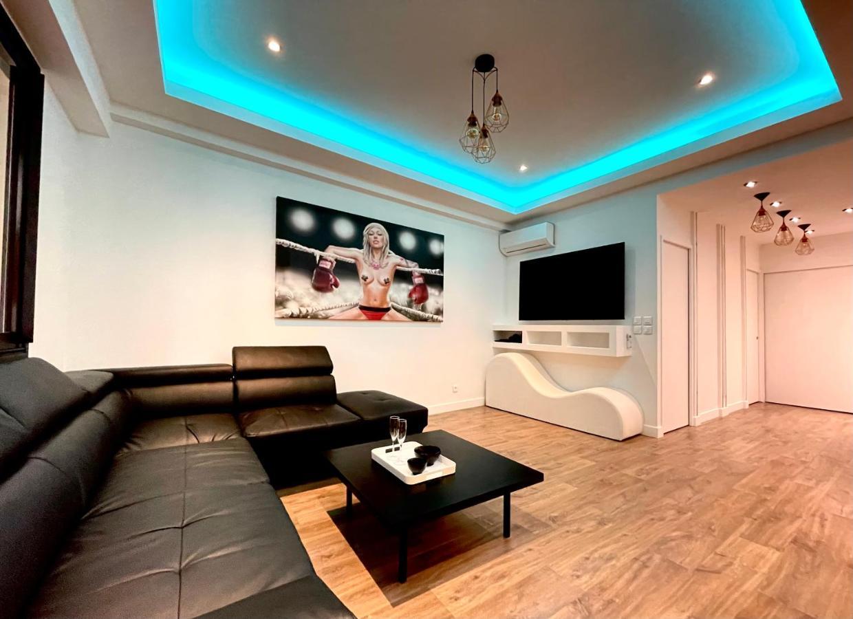 Ferienwohnung Loft Romantique Spa Nizza Exterior foto